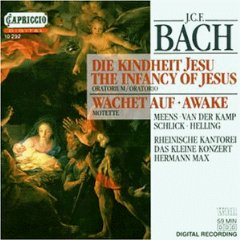 Cover: Johann Christoph Bach -Die Kindheit Jesu- Rheinische Kantorei